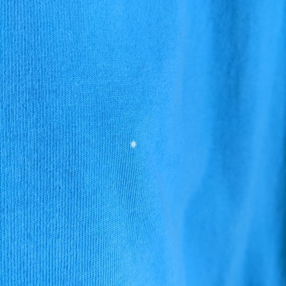 VINTAGE Single Stitch Teal Tee Shirt L - Picture 3 of 10